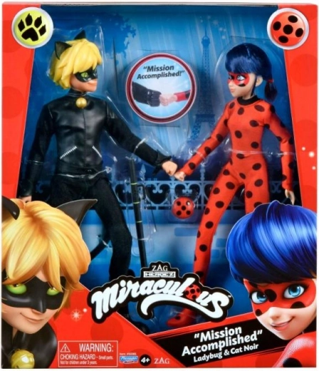 MIRACULOUS: KATICABOGÁR ÉS FEKETE MACSKA BABA SZETT