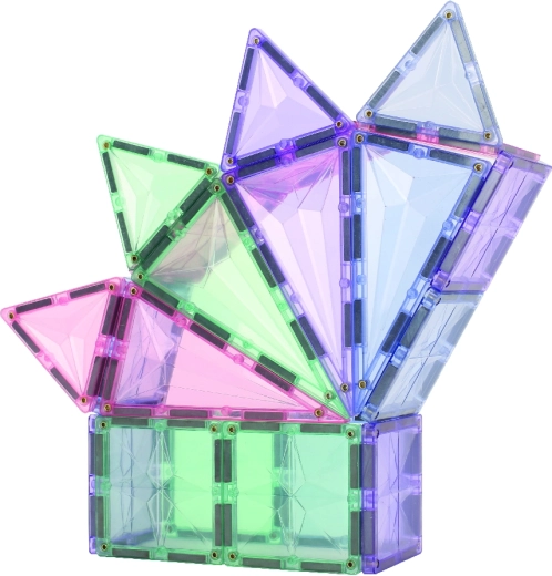 Finom pasztellszínű elemek 3D építményekhez