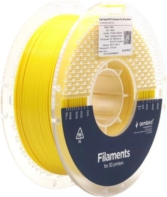 PETG nagy sebességű filament 1,75 mm 1 kg sárga