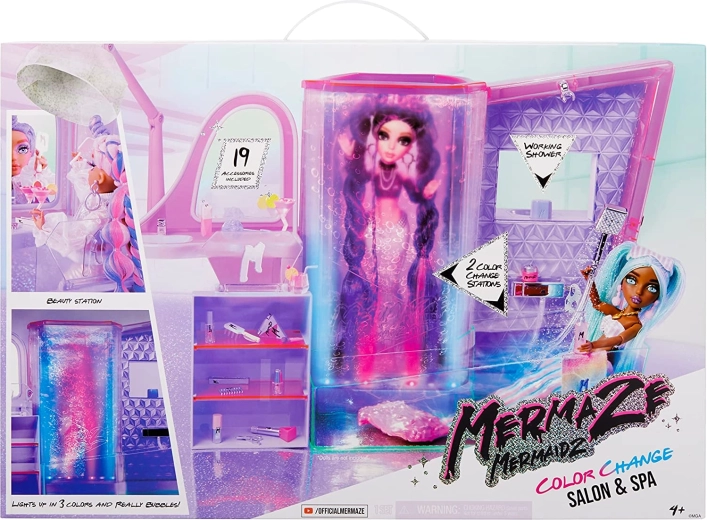585220EUC Mermaze Mermaidz játékkészlet – Szalon Playset