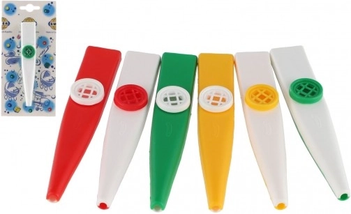 Műanyag kazoo 12 cm – 4 színben