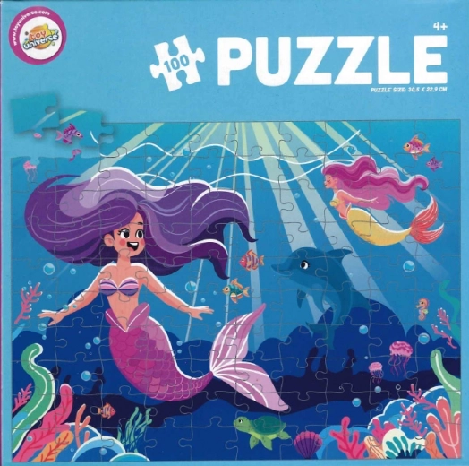 Sellő puzzle 100 darabbal