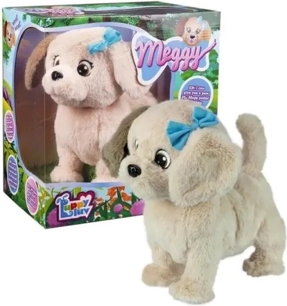 TMT Huggy Luv interaktív plüss Meggy labrador kutyus