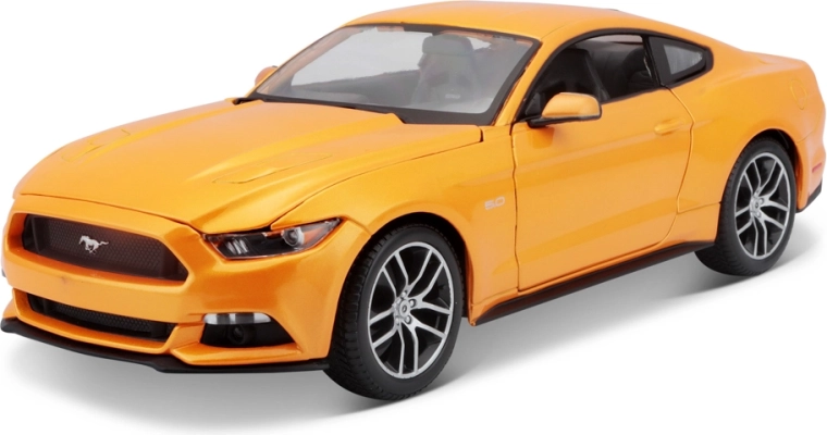 Maisto Ford Mustang GT 2015 fém modell narancssárga 1:18