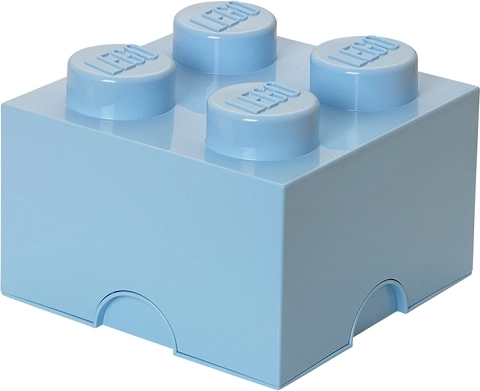 LEGO tárolódoboz 4, világoskék