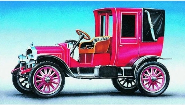 Packard Landaulet 1912 autómakett 1:72