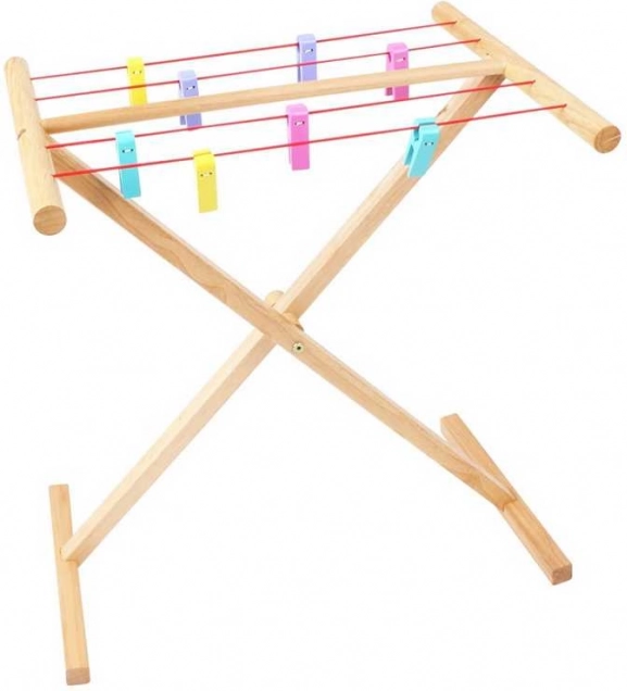 Fa ruhaszárító Bigjigs Toys