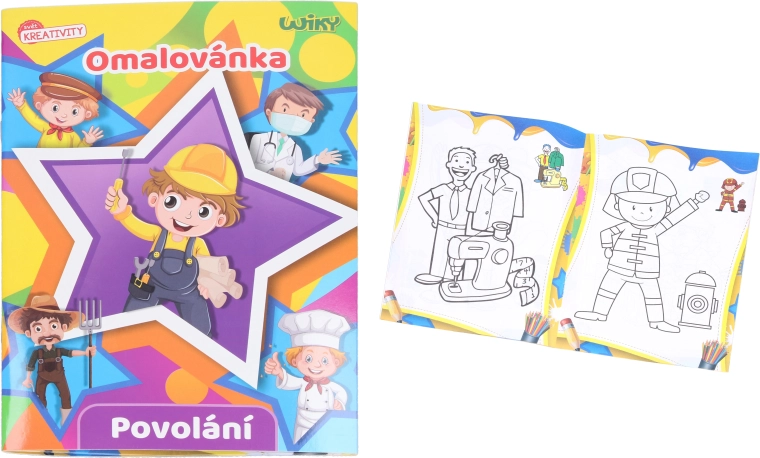 Színezők – foglalkozások témában – 12 oldal