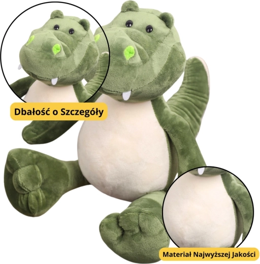 Krokodil Plüss Játék 25cm