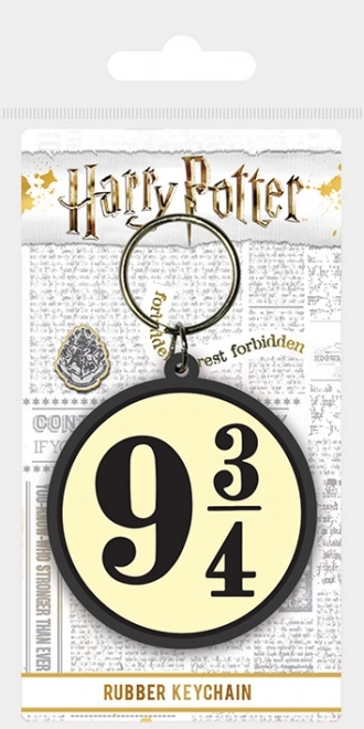 Harry Potter gumis kulcstartó 9 3/4