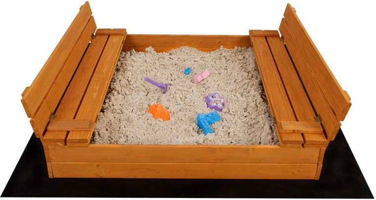 Lehajtható padok, amelyek védőfedelet képeznek