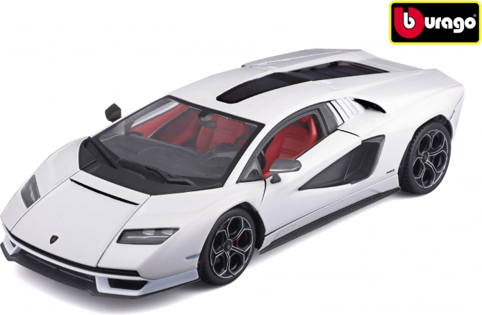 Lamborghini Countach LPI 800-4 modell 1:24, Bburago, fehér