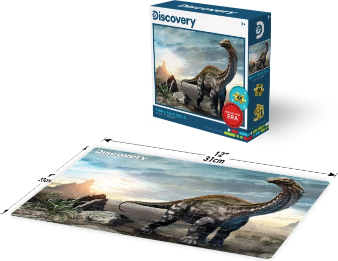 3D puzzle Apatosaurus 48 darabbal