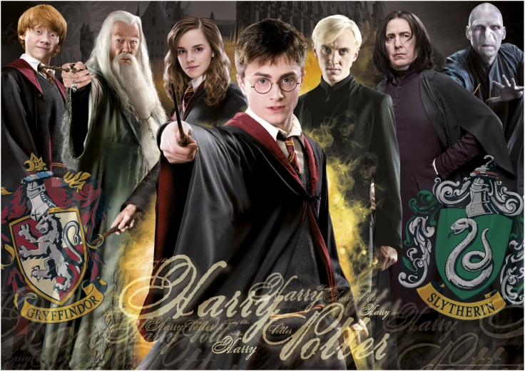 Harry Potter puzzle 1000 darabbal és ragasztóval EDUCA