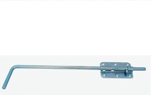 Hosszú ajtóretesz 400 mm, horganyzott