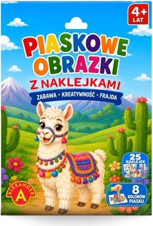 Kreatív homokszóró kép készlet – alpaka