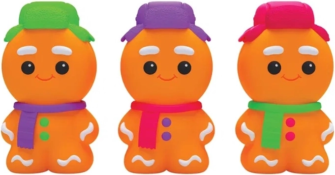 Sötétben világító NeeDoh gyúrható mézeskalács