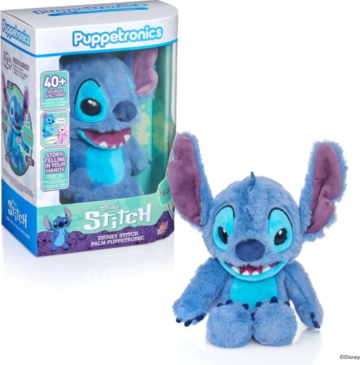 Disney Lilo és Stitch interaktív plüssfigura – Stitch 21 cm