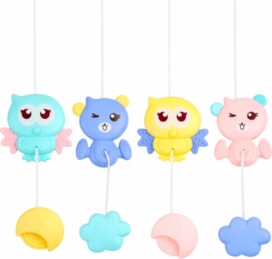 Érzékelés és finommotorika fejlesztése aranyos függődíszekkel