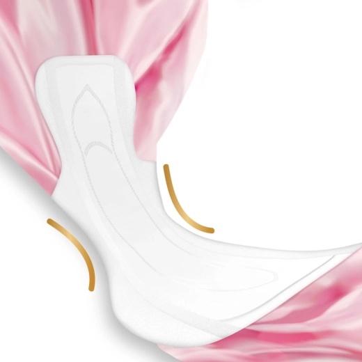 Ergonomikus forma és 4 szárny a biztos rögzítésért