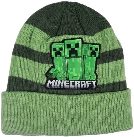 Zöld Minecraft sapka