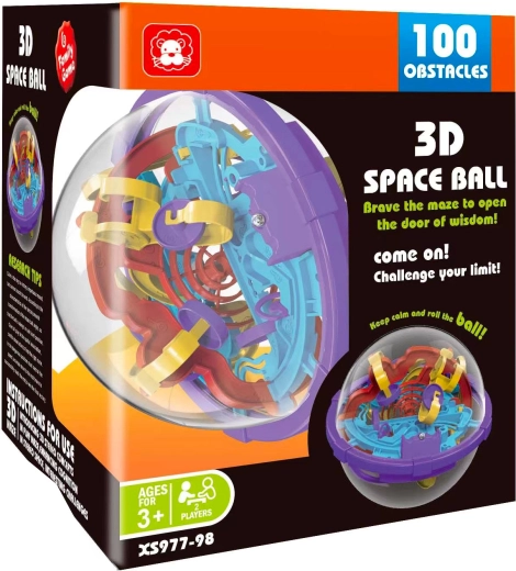 3D labirintus – Űr – 100 szint