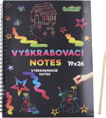 Nagy kaparós notesz 10 lap