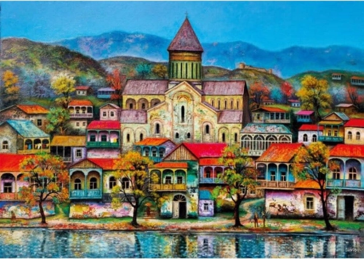 MAGNOLIA templomos puzzle 1000 darab