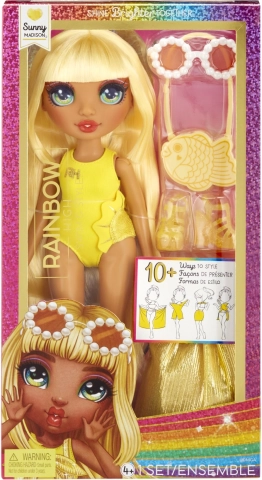 Rainbow High divatbaba Swim Style Sunny Yellow