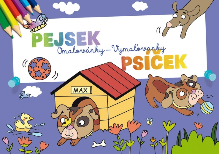 Jiri Models gyermek színező A5 kutyus - 1 db