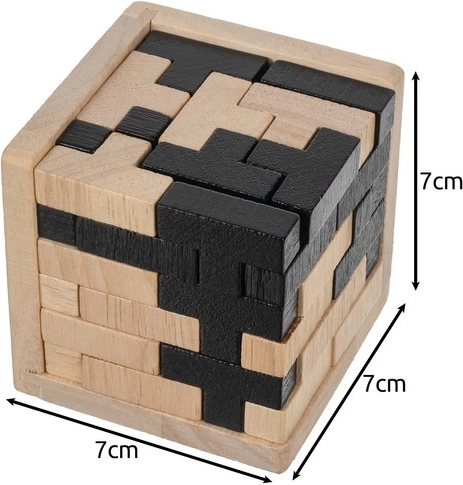 Kompakt méret: 7 × 7 × 7 cm