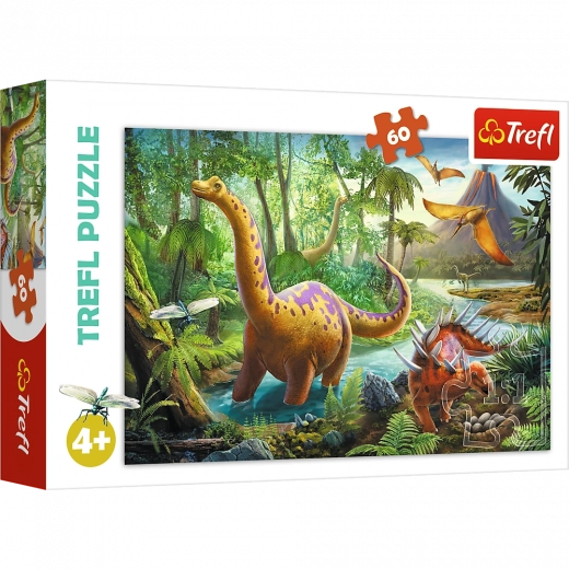 Puzzle Trefl Dinoszauruszok 60 db.