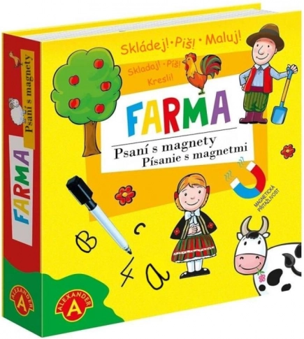 Írás mágnesekkel – farm