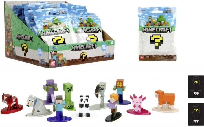 Minecraft nanofigura tasakban