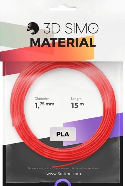PLA filament pro 3D tollakhoz és nyomtatókhoz, 1,75 mm, vegyes színek, 15 m