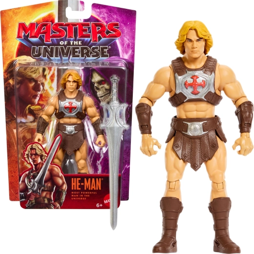 He-Man Masters of the Universe figura 14 cm karddal