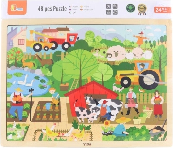 Fa puzzle Tanyasi 48 darabos