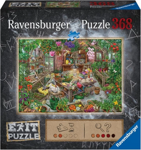 Ravensburger Exit: Üvegház – puzzle 368 darab