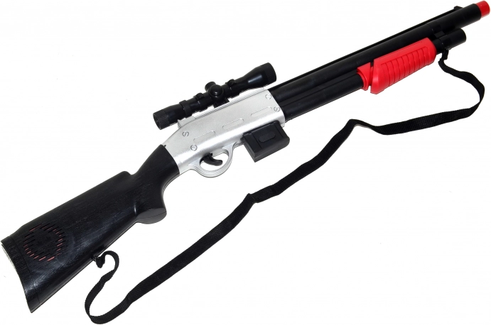 Gyerek puska vállszíjjal 68 cm
