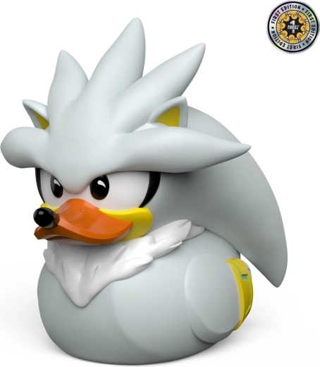 TUBBZ gyűjtői kacsácska – Silver the Hedgehog – első kiadás