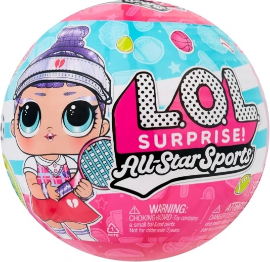 L.O.L. Surprise! All-Star Sports Vault sportbaba – meglepetés, 1 db