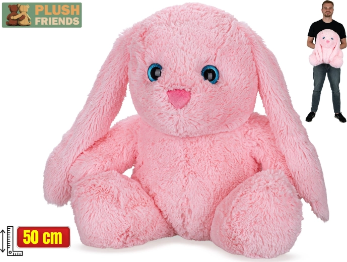 Plush Friends rózsaszín nyuszi plüss 50 cm