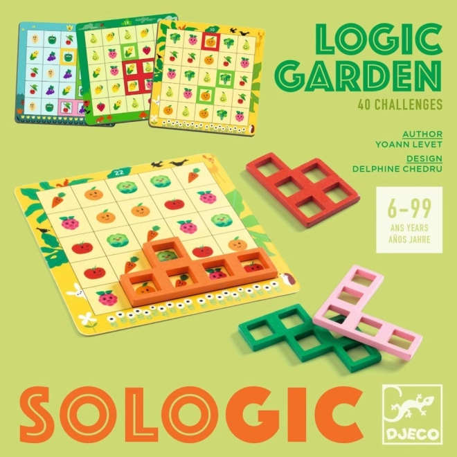DJECO Logikai játék Sologic - Kert