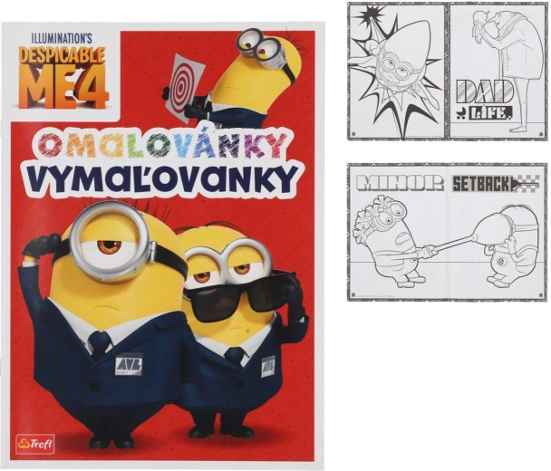 Minyonok kifestő
