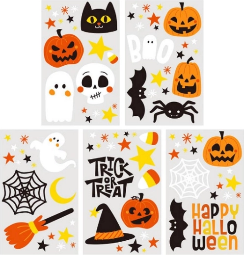 Halloween-i lemosható tetoválások készlete