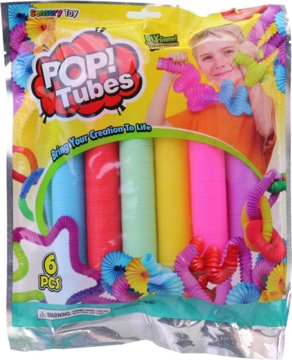 Interaktív Pop Tubes – húzható szenzoros csövek készlete