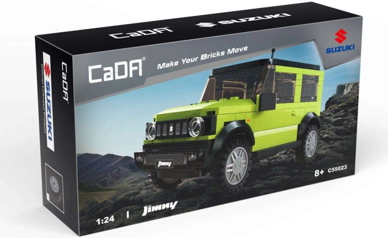Licencelt SUZUKI Jimny modell 1:24 méretarányban