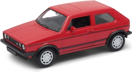 Welly Volkswagen Golf I GTI 1:34 piros autómodell