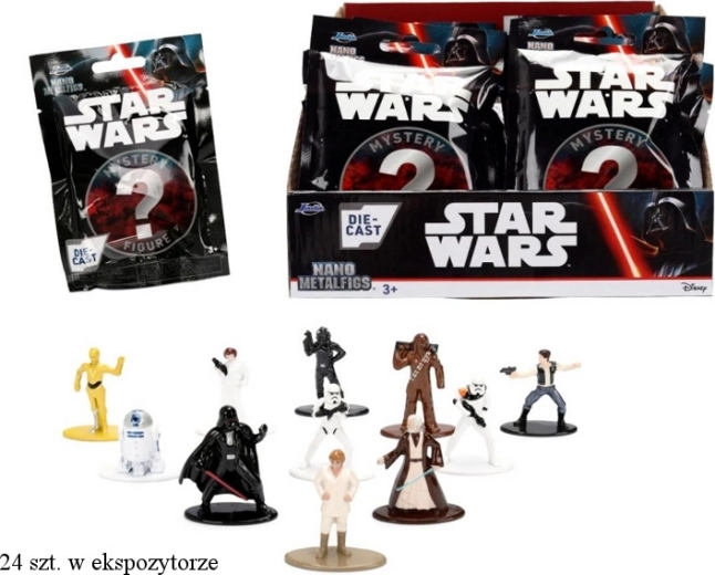 Jada STAR WARS mini fém figura 4 cm – meglepetés tasak