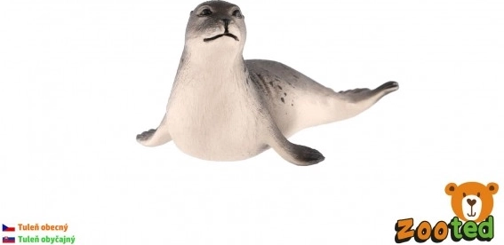 Műanyag fóka (közönséges fóka) figura 12 cm
